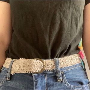 Girls Lace Belt